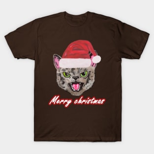 Santa cat T-Shirt